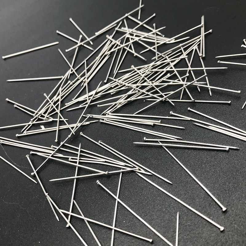 

250pcs Professional Straight Pins, Stainless Steel Sewing Pins With Clear Storage Box For Tailoring, Office Use, Quilting, Flower Decoration, & Diy Crafts, - Pins