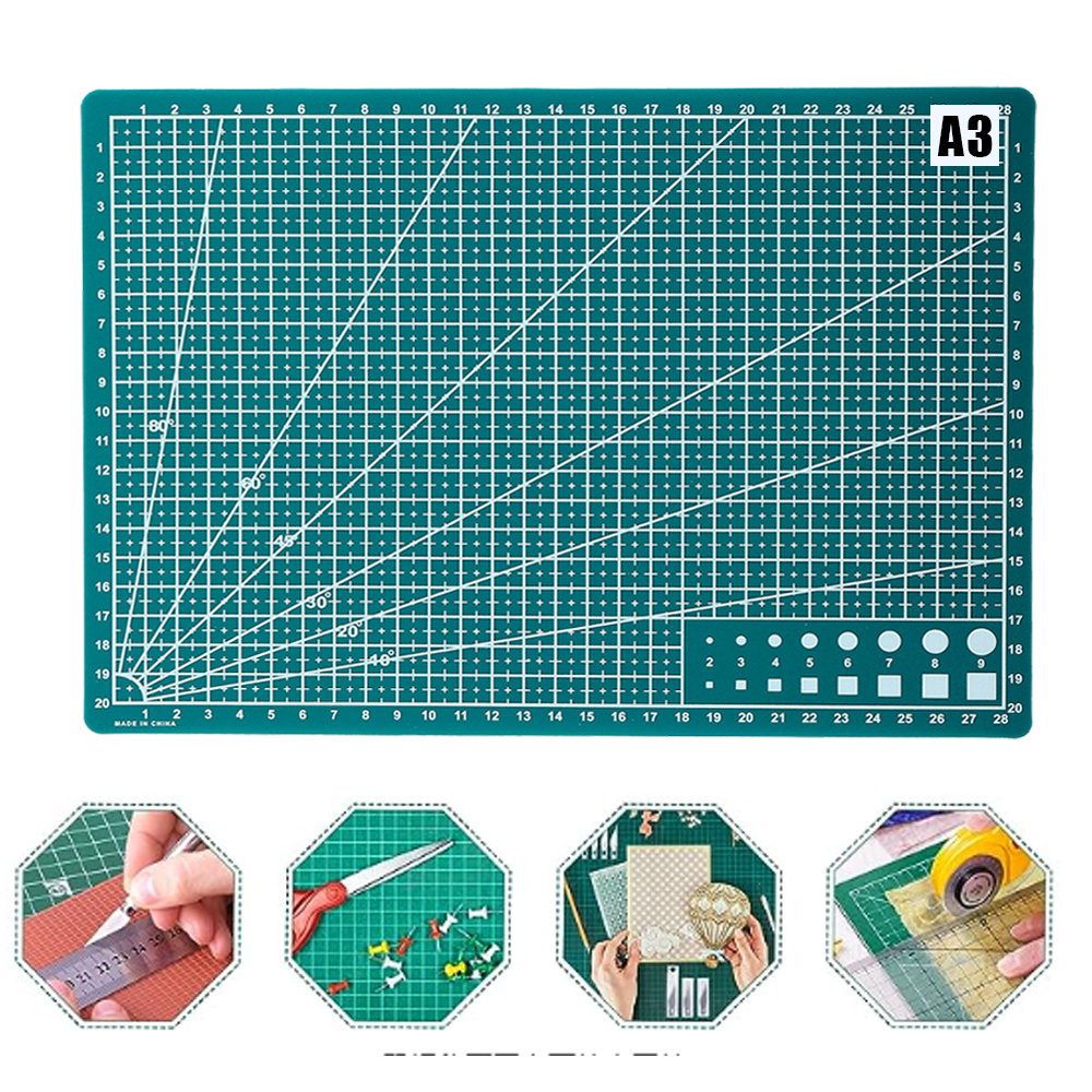 

Precision A3 Rotary Cutting Mat, Pp Material, Ideal For Sewing & Craft Projects