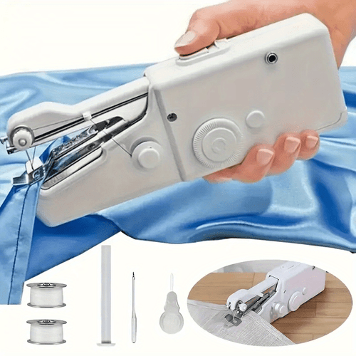 mini machine à coudre électrique portable | machine à coudre compacte - outil de couture portable, idéal pour la couture, , les et les , alimentée par piles (pile aa non ), facile à utiliser pour les débutants et les