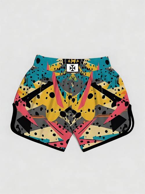 mens 3d printed mma shorts lightweight breathable sports shorts suitable for gym training boxing machine washable athletic wear with suitable for parties carnivals punchouts training casual use regular fit for men