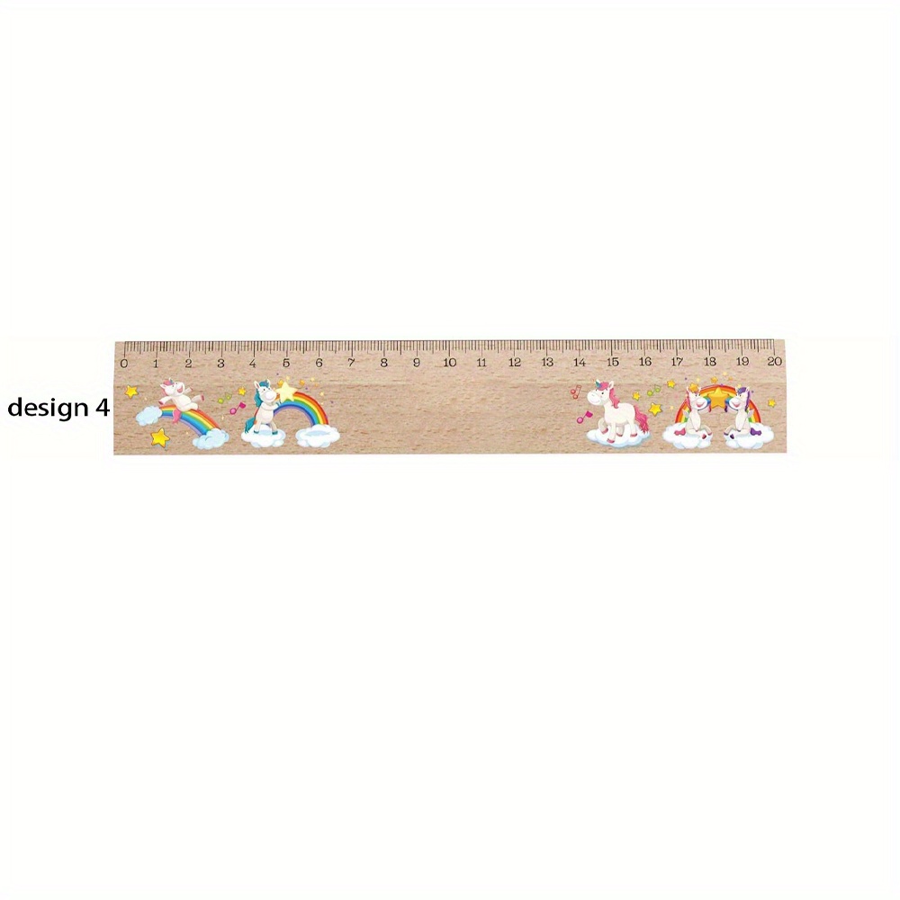 Personalized Wooden Ruler, Essential for Students
