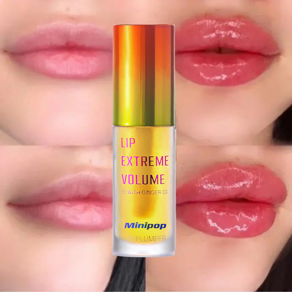 instant plumping effect high gloss lipstick for   types   easy application with brush or dropper   glossy lips enhances lip volume and   instant plumping and smoothing lips vibrant gloss