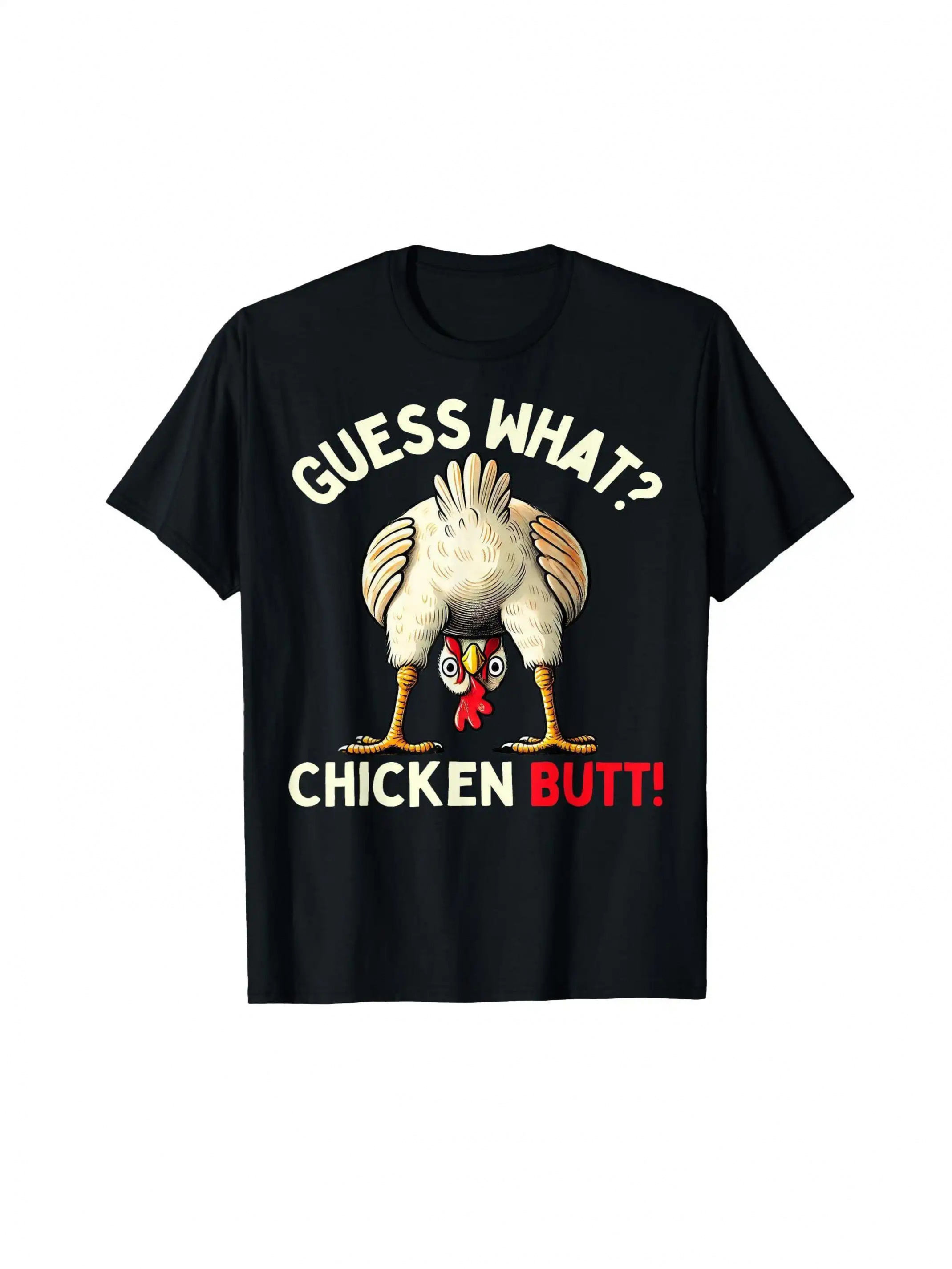 funny   what chicken   graphic t shirt for men and women crew neck t shirt machine washable casual outdoor clothing perfect gift for   chicken t shirt   0