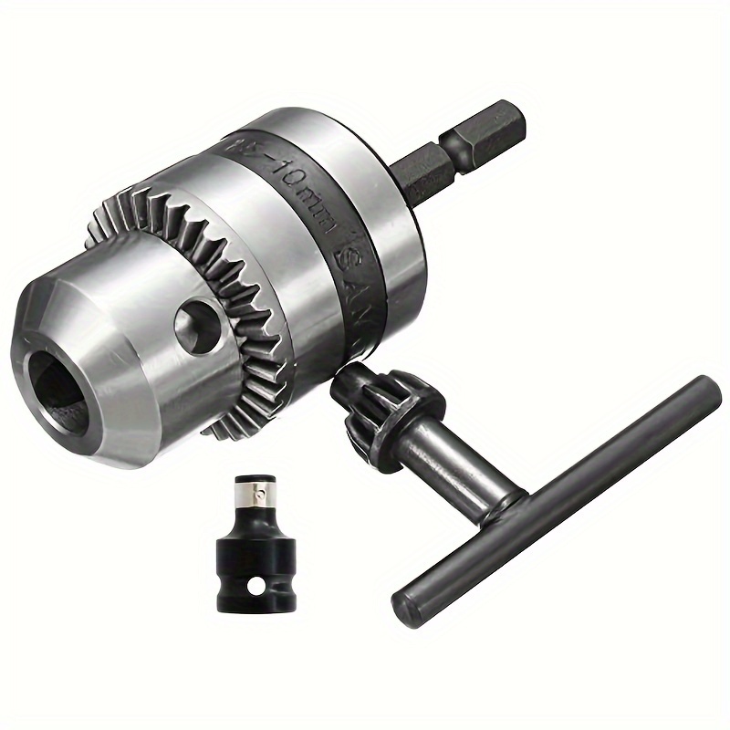 TEMU 4pcs/set Versatile& Durable Drill To Wrench Adapter- Metal, 1.5-10mm Universal Hex Head, Lightweight& Portable, For Cutting Tools, Ideal For /