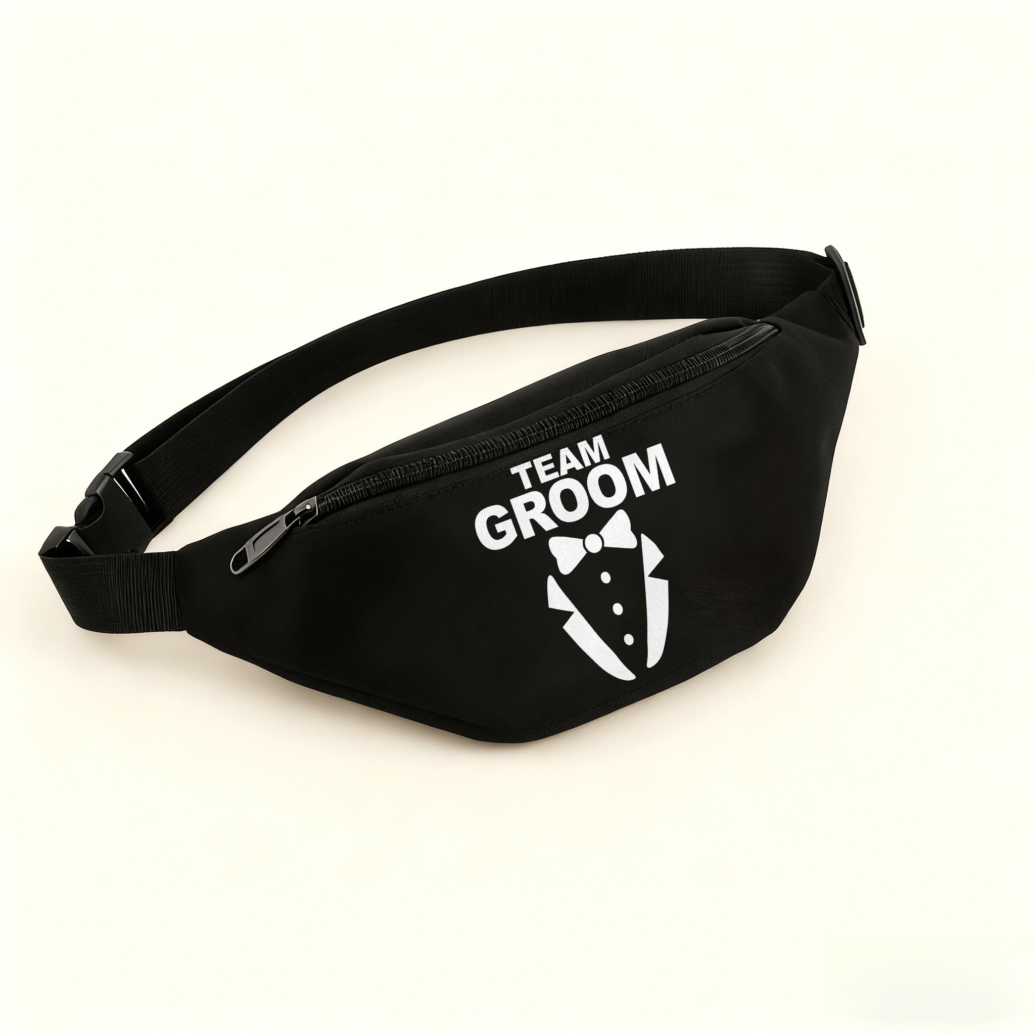 1pc   themed wedding belt bag personalized decorative waist bag for  men stylish waist pack for the   welcome party portable waist bag suitable for outdoor leisure sports and travel