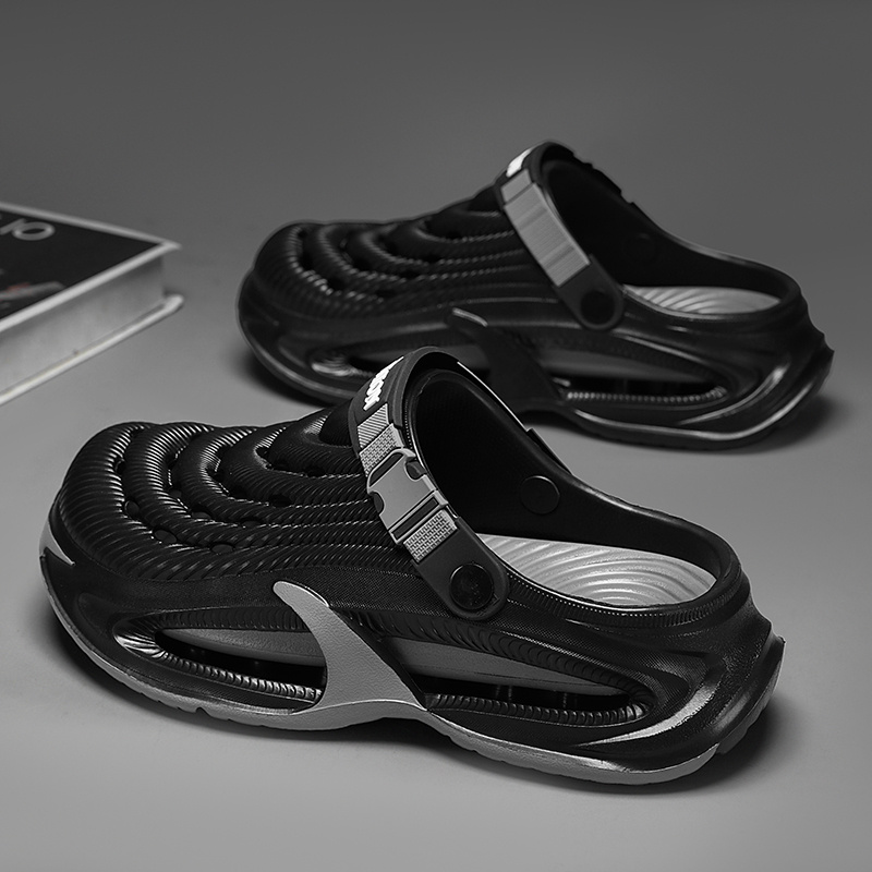 TEMU Trendy Outdoor Men's Clogs, New For Spring, Summer And Autumn; Fashionable Slip-ons For Men, Versatile, Breathable Casual , Indoor& Outdoor