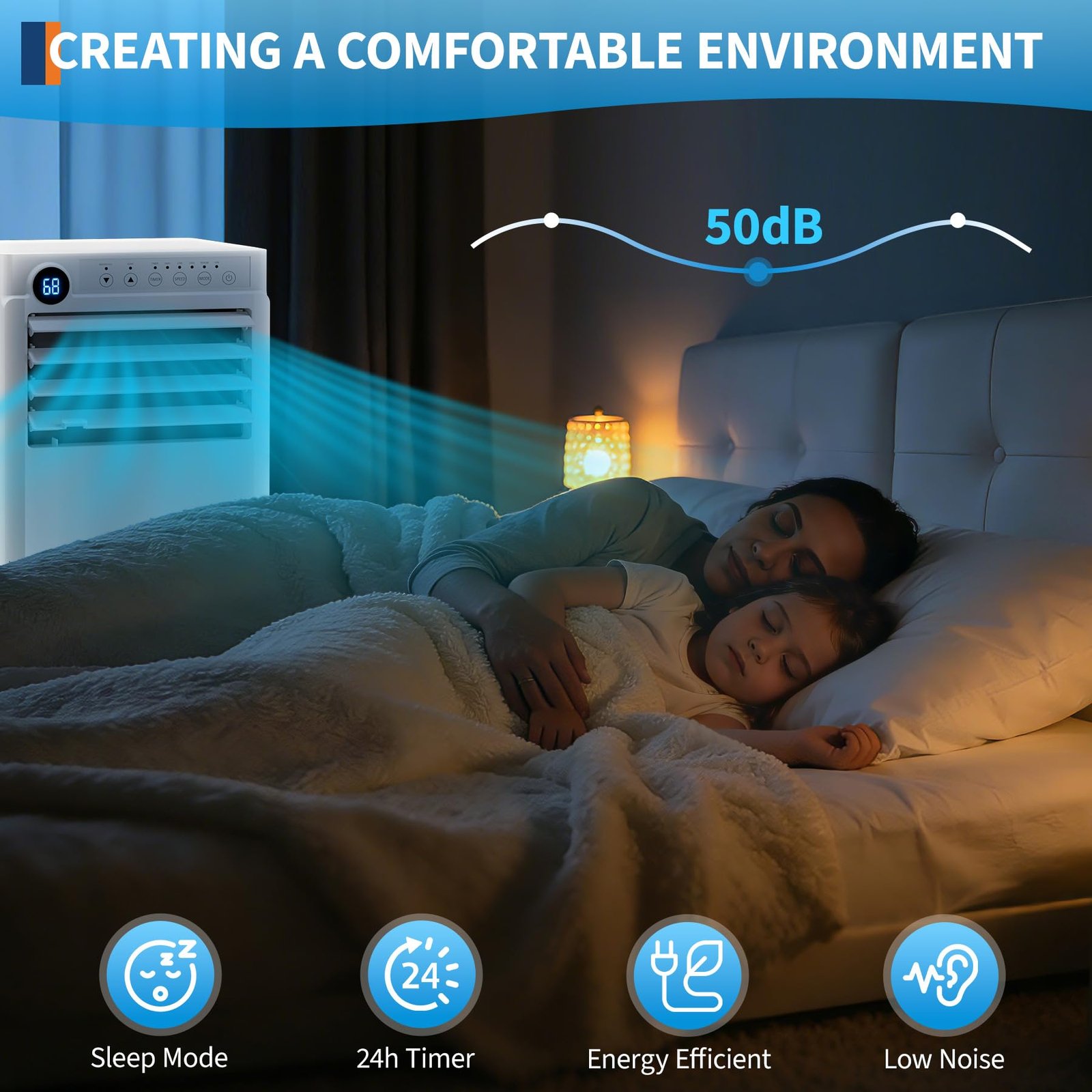Portable Air Conditioner, 8, 000/10, 000 BTU, Infrared Smart... product image 4