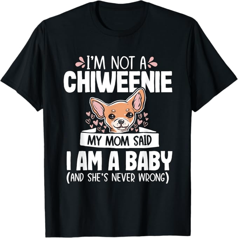 

Chiweenie Mom Dog Tee T-, 100% , Halloween Christmas For Men Women , S-xxxl,