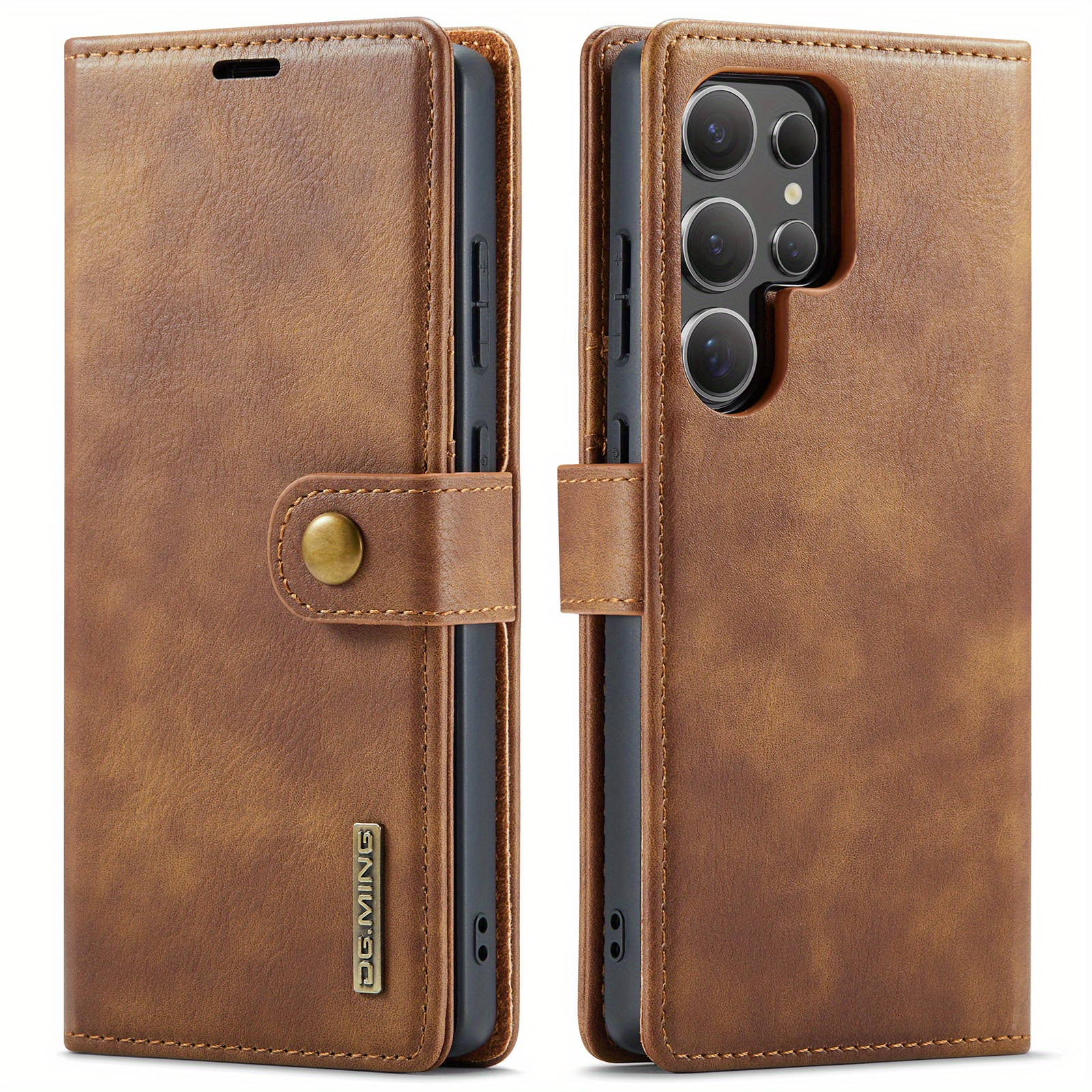 TEMU Phone Case: High-end Business Detachable Convertible Phone Case, Suitable For Galaxy S7/s8/s9/s10/s20/s21/s22/s23/s24/s25