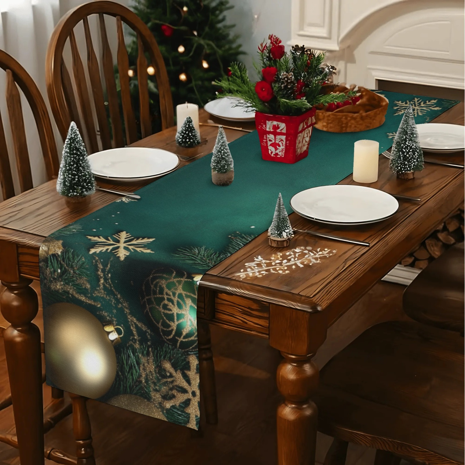 

Christmas Table - , , For & Decor, 13x72in