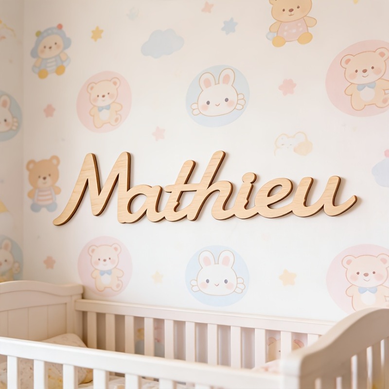 item picture 1  laser cut wooden nameplate personalized name text suitable for weddings home office decor artificial place card gift for mothers day table number signs address plates for special occasions