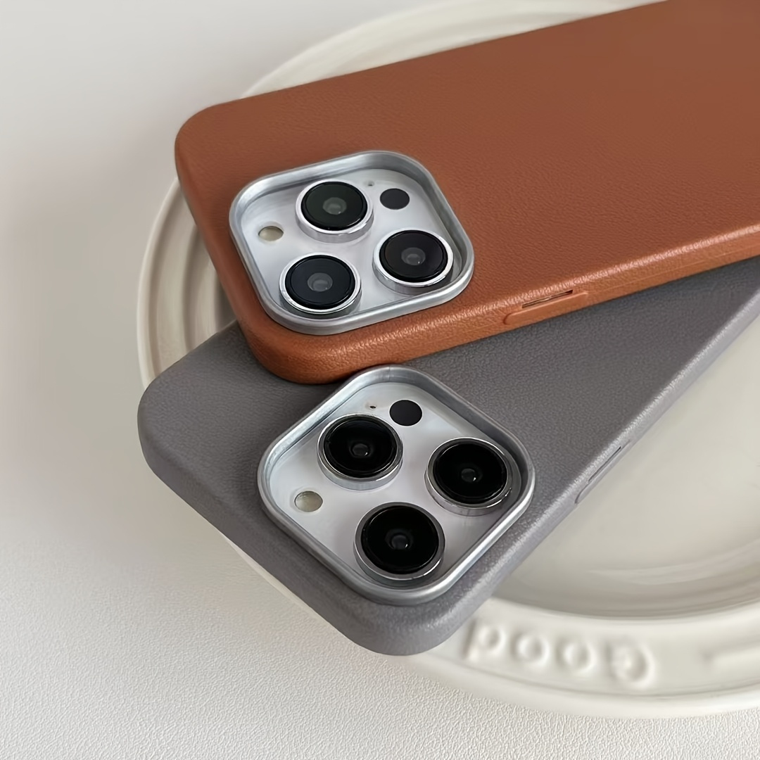 Faux Leather Shell Photo Frame