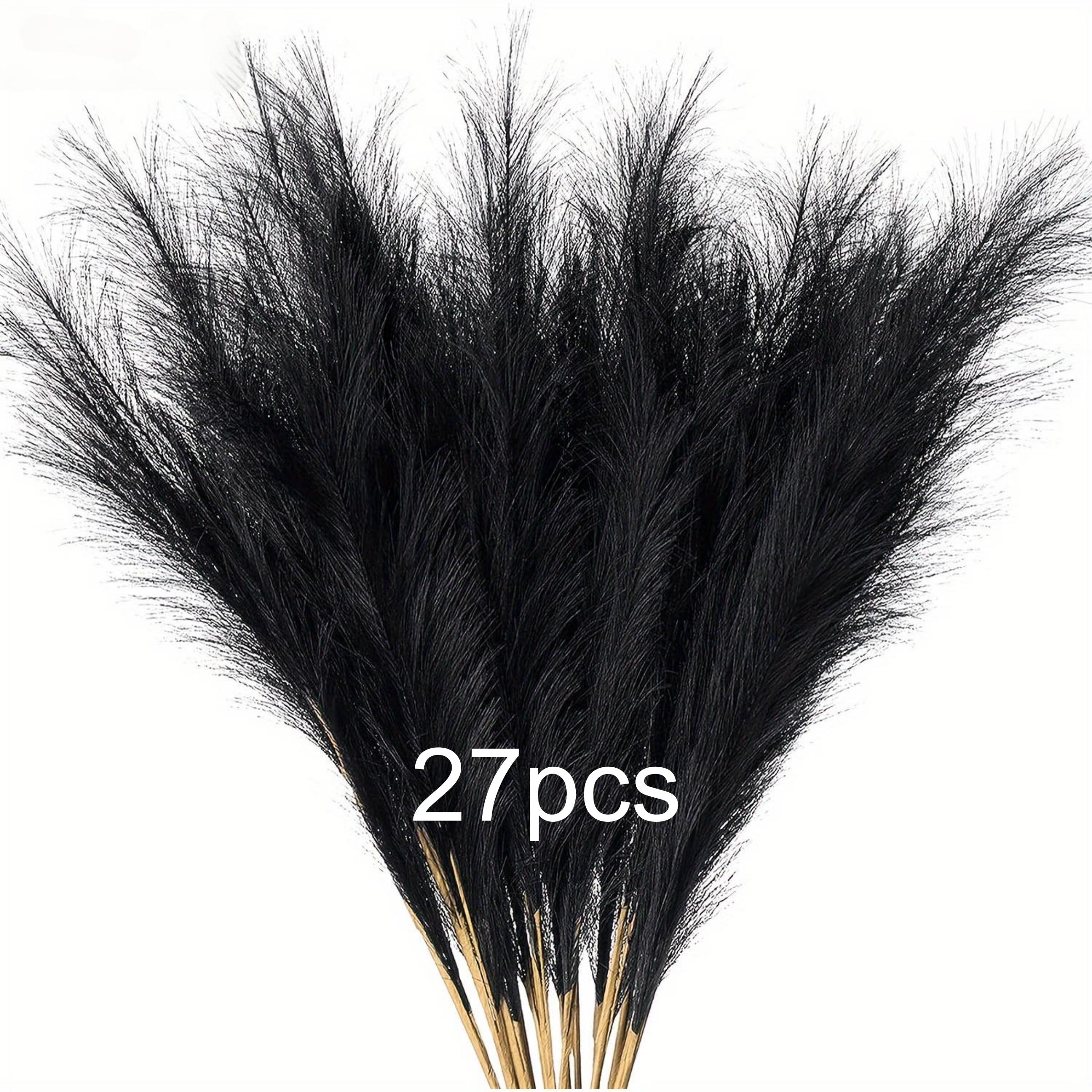TEMU 27 piezas de de artificial - de negra , realista y esponjosa, ideal para decoración bohemia del hogar, , compromisos y jarrones - para salas de