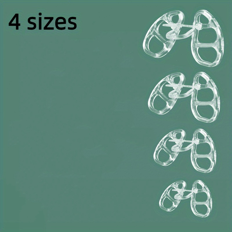 Image of Nose Clip Transparent Nasal Device Clip Sports Nose Clip Ventilation Nasal Clip Outdoor Nose Clip