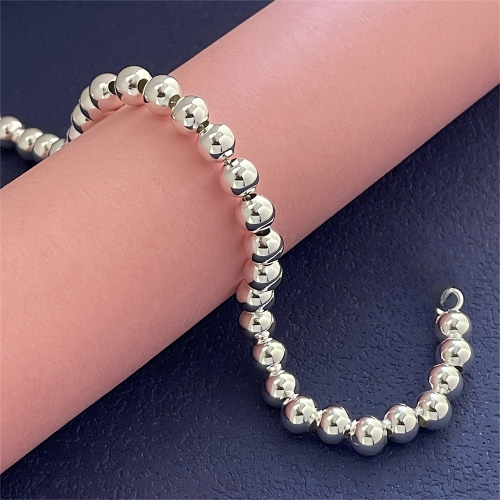 TEMU 1pc Fashionable Bead High-quality Bracelet, Perfect Gift For Valentine's Day And Mother's Day, Party Jewelry, Special Occasion Present, Elegant