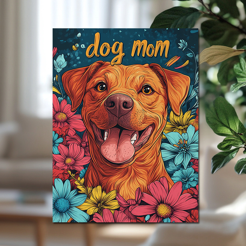 room decor 1  mom canvas art print 12 x16     and flowers frameless canvas poster   wall decoration for bedroom kitchen dining room