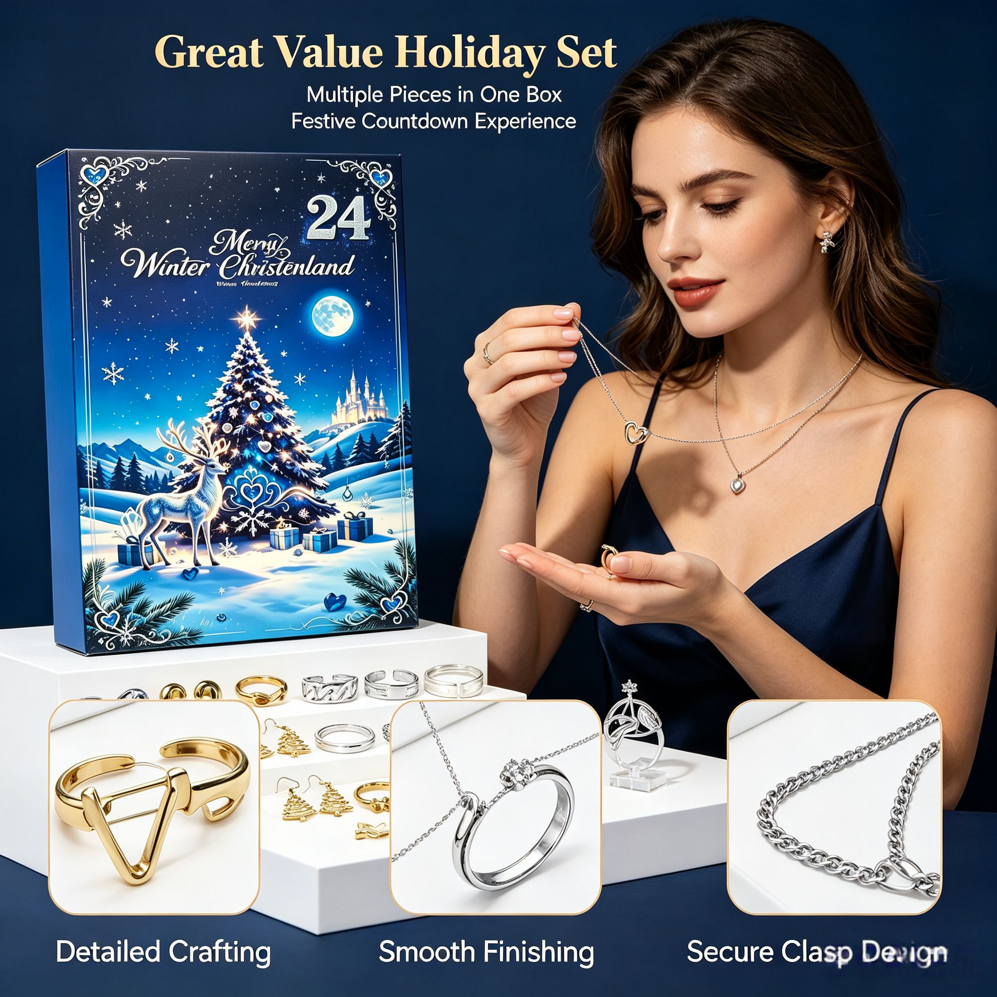 2026 Christmas Countdown Calendar, Versatile Gift
