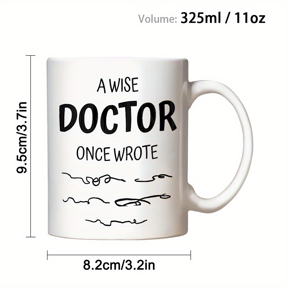 1pc 11oz   coffee mug a wise   ceramic coffee cup perfect gift for  s   ideal for home or office use 4