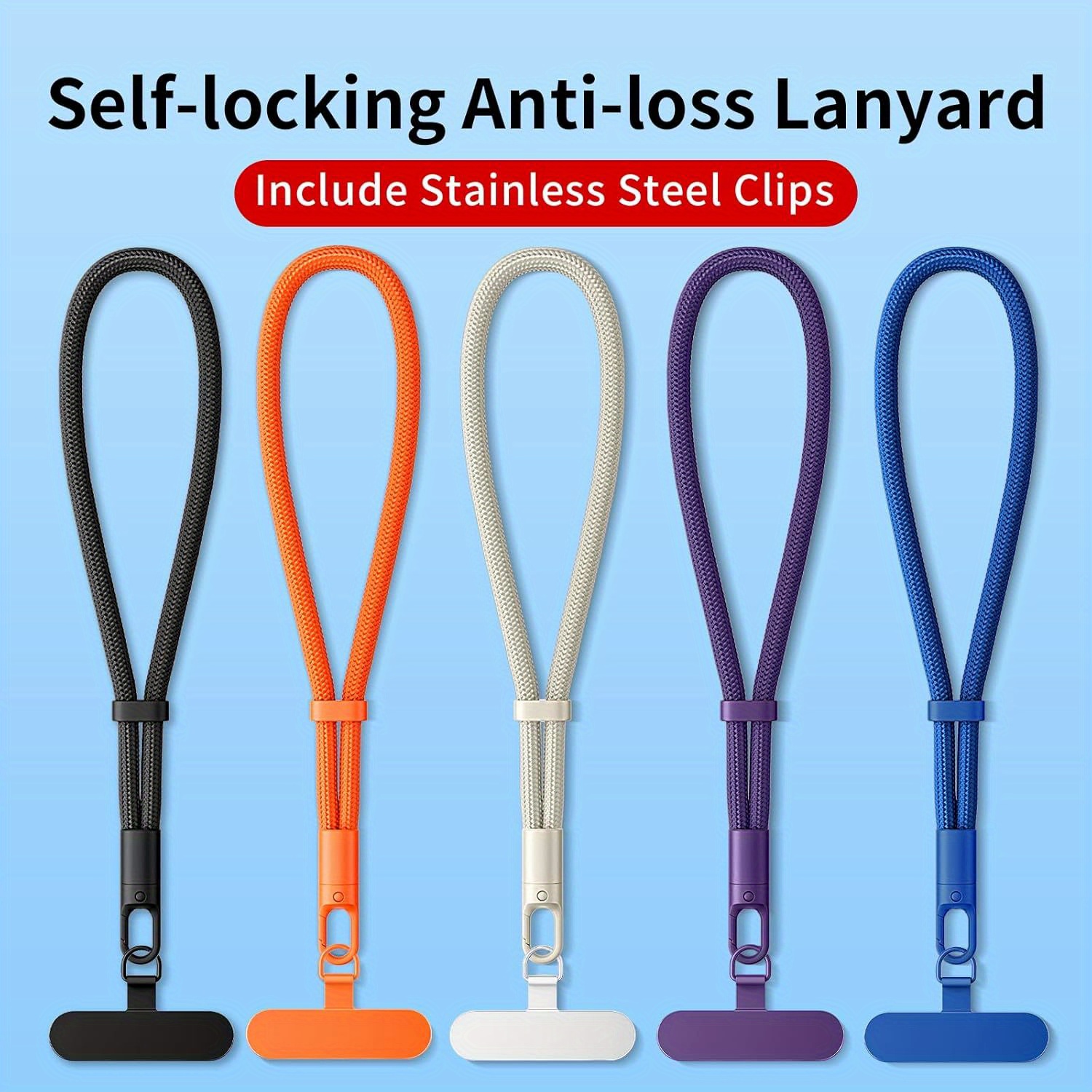 universal phone wrist strap anti drop anti theft adjustable lanyard compatible with all smartphones features anti slip and anti loss design essential for   commuting shopping strolling with kids and subway travel
