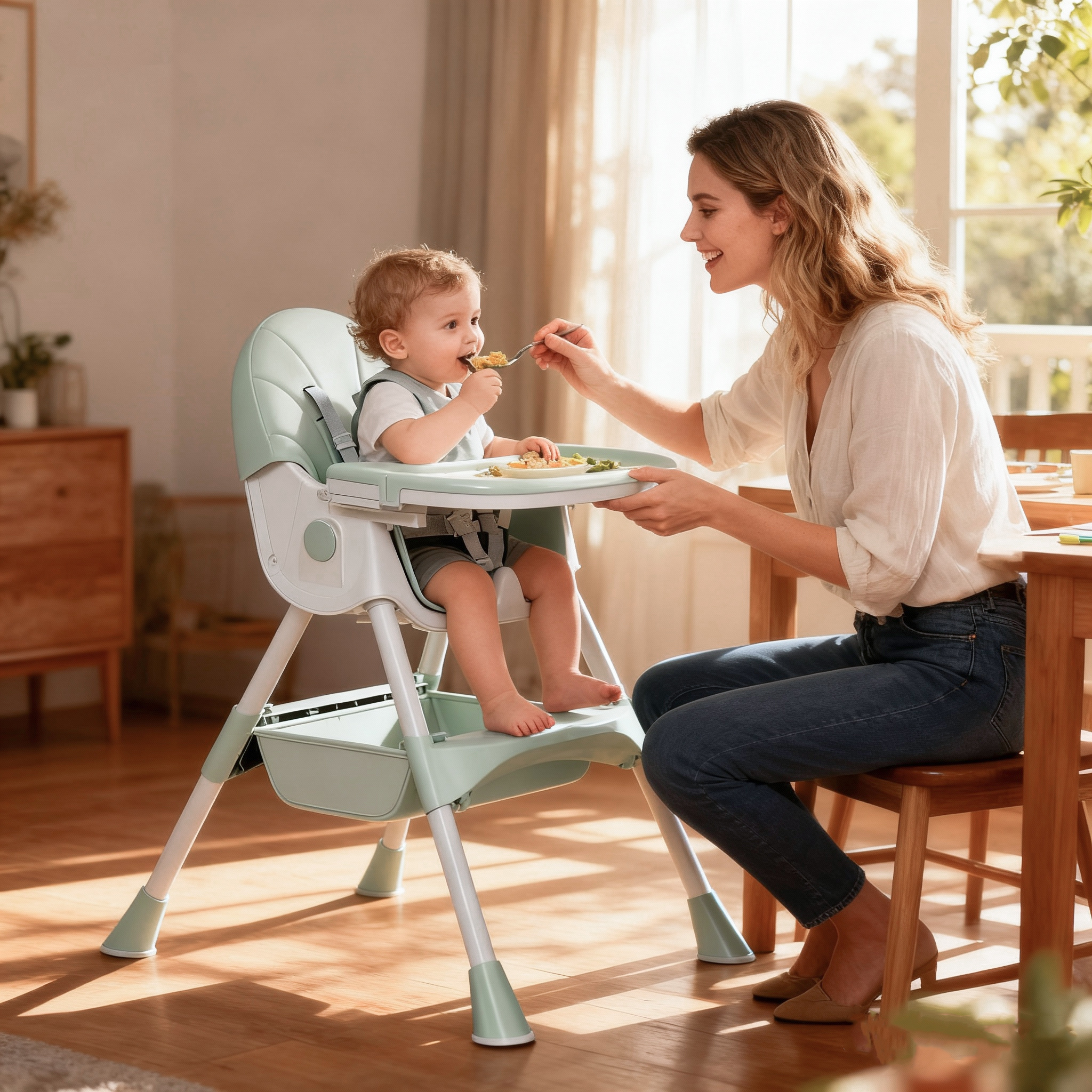 Cochildor Baby High Chair & Booster Seat