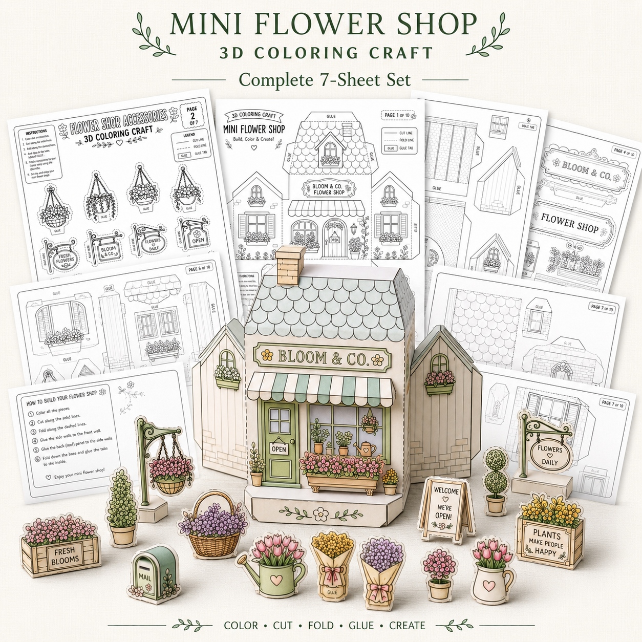paper craft kits sold on Temu United States