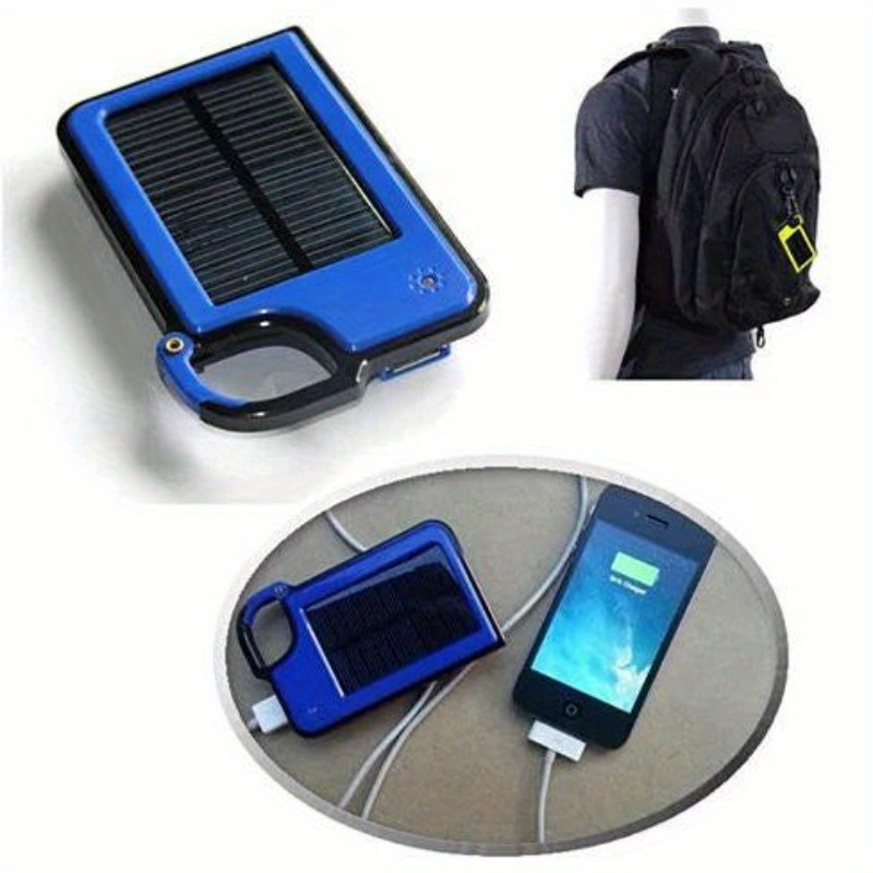 clip on solar charger for smartphones portable usb powered charger with   options black   orange red   for outdoor activities travel camping solar phone charger travel charging solution vibrant   design durable   material Product details 2