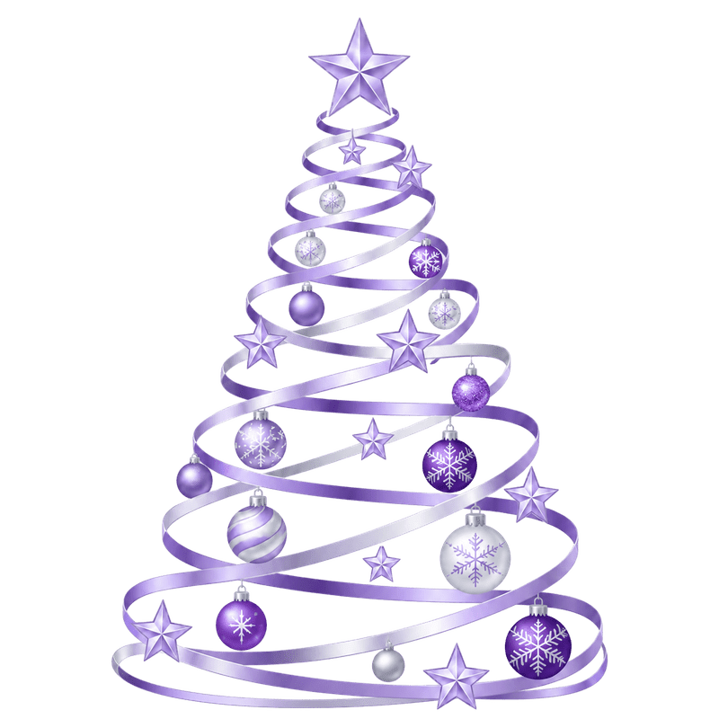 TEMU 1pc 2d Flat Pattern Sticker, Christmas Decoration Static Cling, Window Decal, Glass Mural, Window Sticker, Purple Star Christmas Tree Pattern