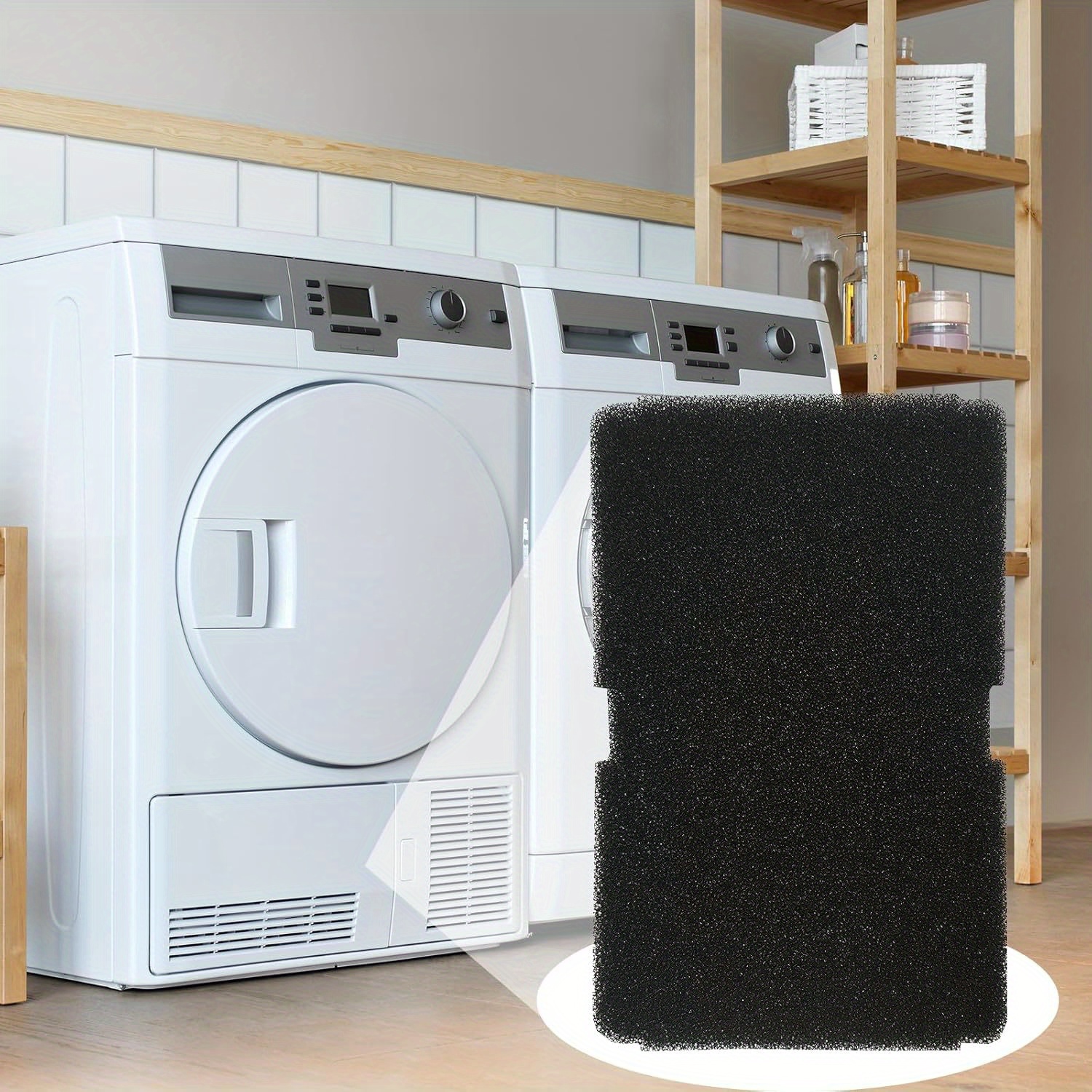 Filtro Asciugatrice Miele 9164761 - 2 Pezzi Ricambio Per Asciugatrici A Pompa Di Calore T1, 207x157x30mm - Foto 6