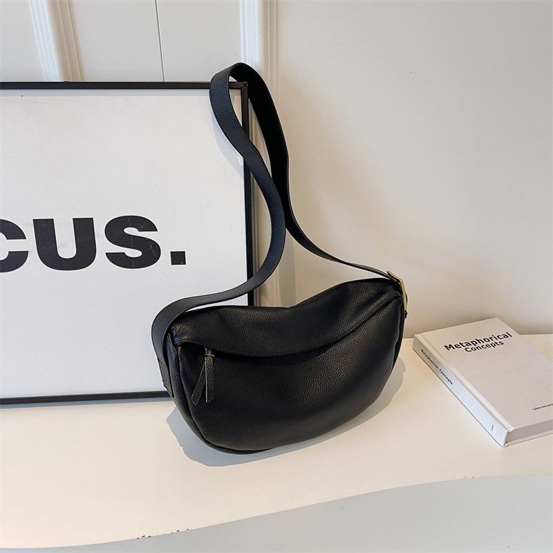TEMU Damen Umhängetasche mit großem Fassungsvermögen - Einzelner Schultergurt, verstellbares Design, Reißverschluss, geräumiges Interieur, geeignet