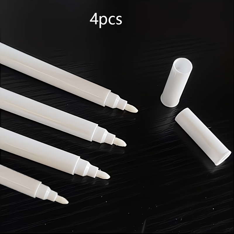 4pcs Markers, Quick-drying, Dry-erase And Wet-erase Markers That Are Erasable And Washable, Suitable For Blackboards, Glass, Windows, And Office Stationery