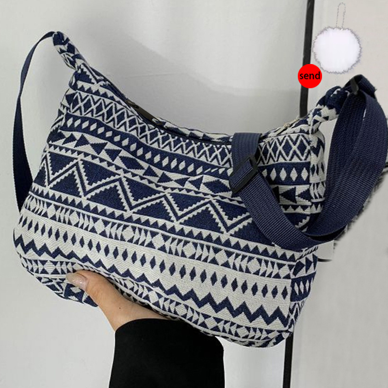 TEMU Ladies' Crossbody Bag - 1 Shoulder Crossbody Bag, Popular , Korean Version, Versatile Casual Chest Bag, The For Gift [zipper Random]