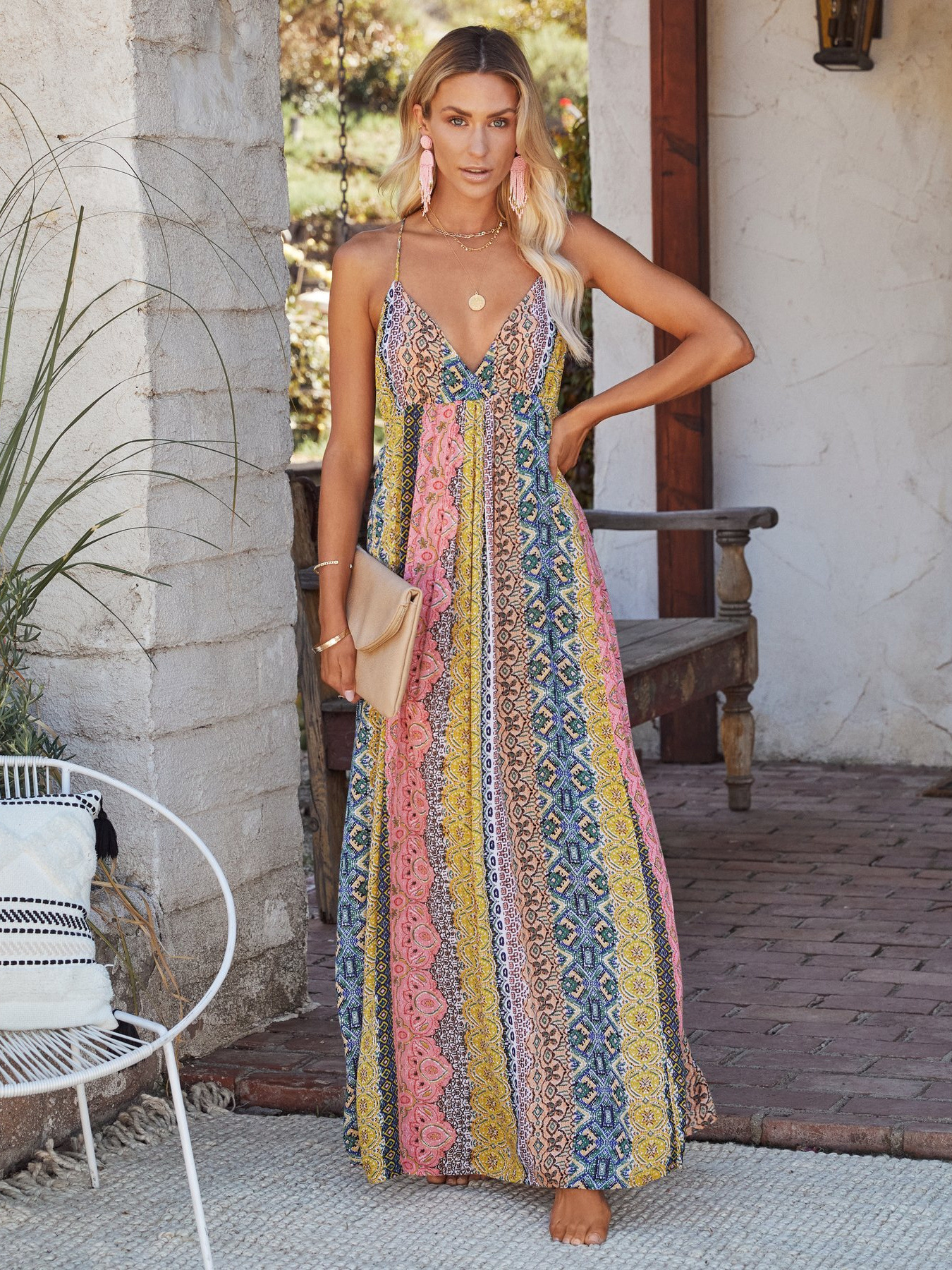 caribbean dresses sold on Temu United States