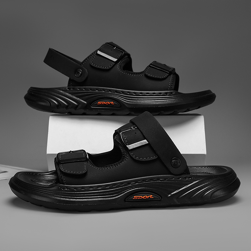 bestseller unisex   beach sandals ultra cushion non slip lightweight walking shoes with adjustable   straps durable pvc for vacation casual wear mens fashion style         absorption travel footwear minimalist style cushioned    able footwear travel essentials Product details 9