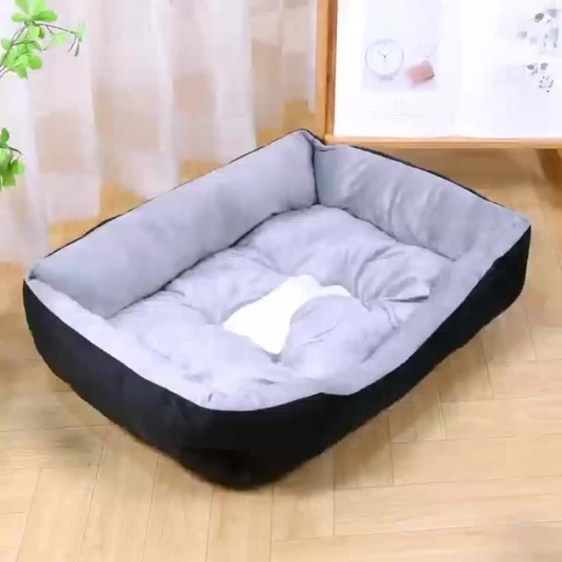 new summer     bed multi size design for small to large dogs and cats deep sleep mat   use thick polyester filling   fabric plush warm padding suitable for 2 3 pets simultaneously 16 indoor scenes Product details 3