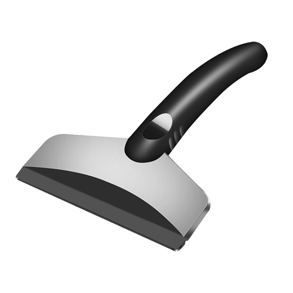 TEMU Car Snow Shovel, Car Windshield Snow Shovel, Removal Snow Shovel, Winter Car Tool Stainless Steel Snow Shovel