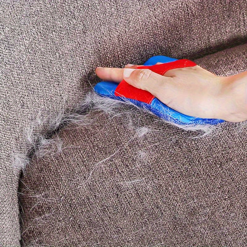 E-shop [Verbesserte Version] Tierhaarentferner und Fusselentferner, Tierhaarbürste, Plüschbürstenhandschuh, Teppich- und Bettwäsche, Hunde- und