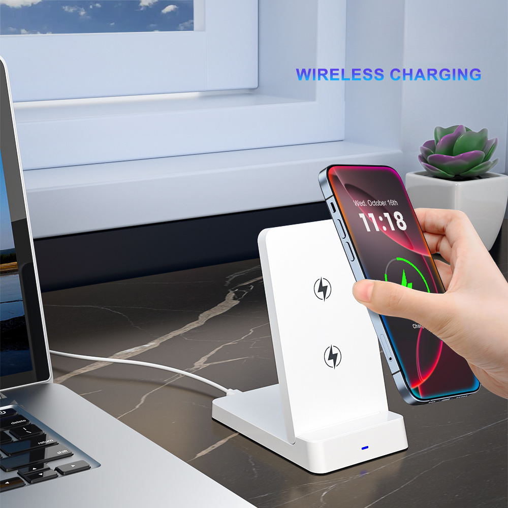 base carga inalámbrica rápida plegable teléfono móvil Temu Spain