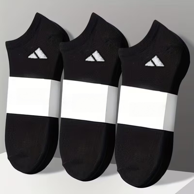 Alternative view of 6uds/12uds Calcetines Invisibles Deportivos Casuales Unisex | Calcetines Cortos de Moda de Color Sólido Fáciles y…