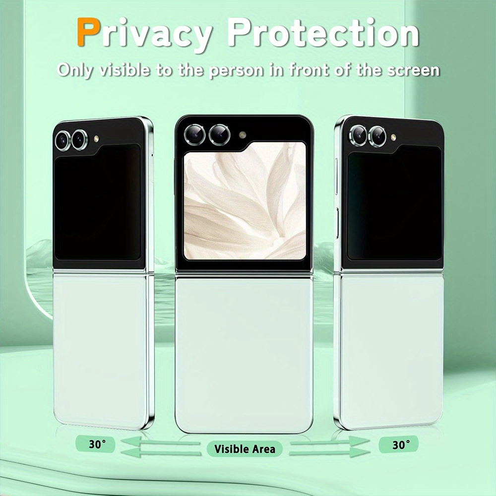 in full coverage screen protector privacy features Temu Portugal