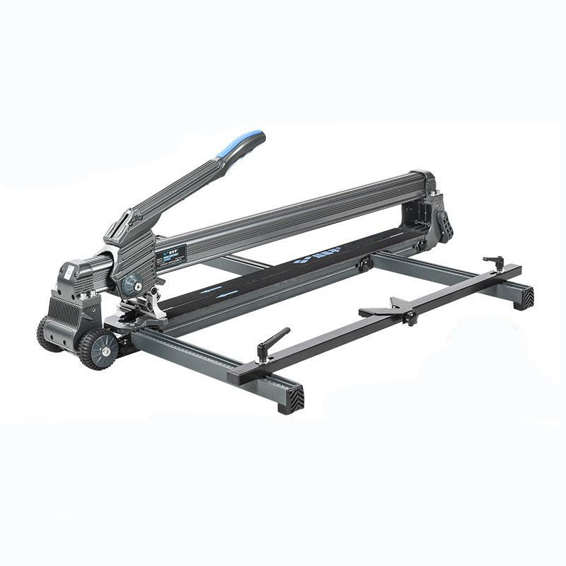 Image of 120cm Manual Large Tile Cutting Machine With Laser Guide Rail, Cutting Thickness 20mm, Frame Integrated Magnetic Separator, Strong Cutting , Equipped With Portable Anti-slip Wheels
