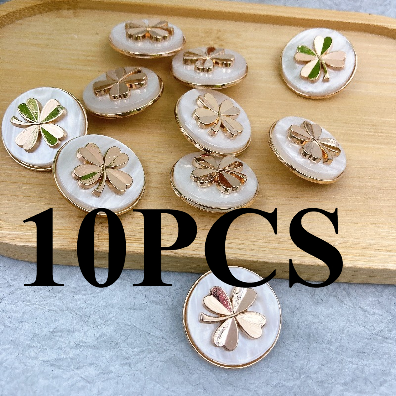 TEMU Lot de 10 boutons de 2,5 cm/0,98 pouce pour acheteurs exigeants, boutons ronds pour embellir les vêtements, utilisables pour robes DIY, cadeaux,