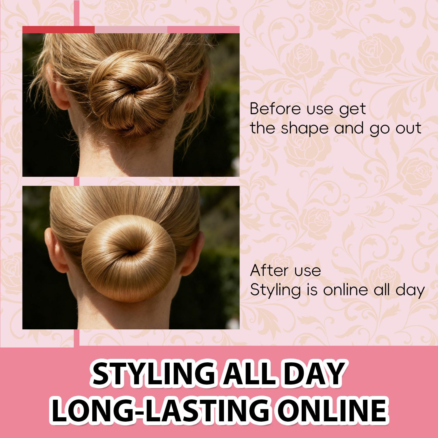 Non-Greasy 24-Hour Strong Hold Hair Wax Stick