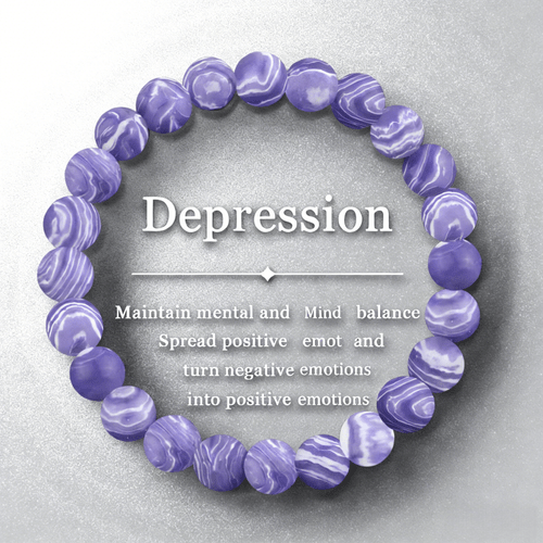 1pc purple natural peacock stone womens fashion 8mm elastic bracelet ideal for perfect gift for boho style fit