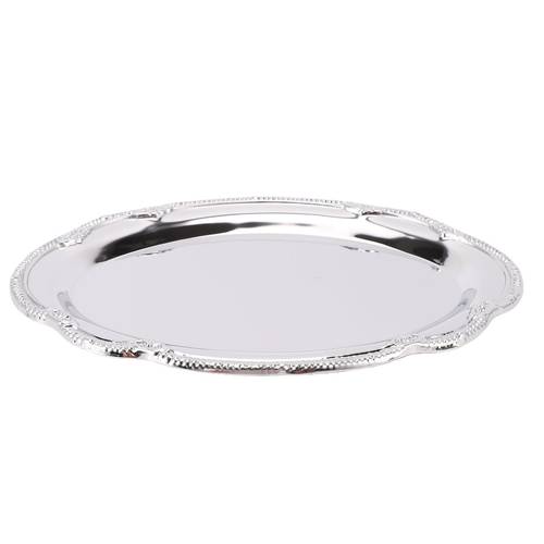 serving tray oval mirror end elegant vintage decorative appetizer platter for buffet wedding party 11 02inch