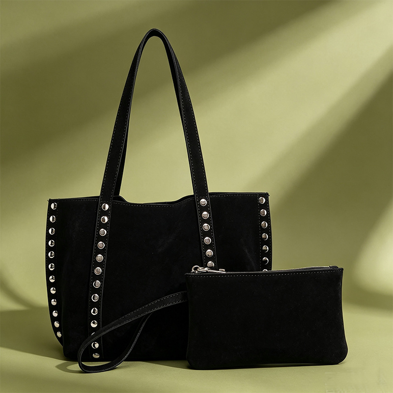 TEMU Borsa tote decorativa, set borse -figlia dal design , disponibile in pi羅 colori. Una borsa a spalla versatile i , adatta per pendolarismo,