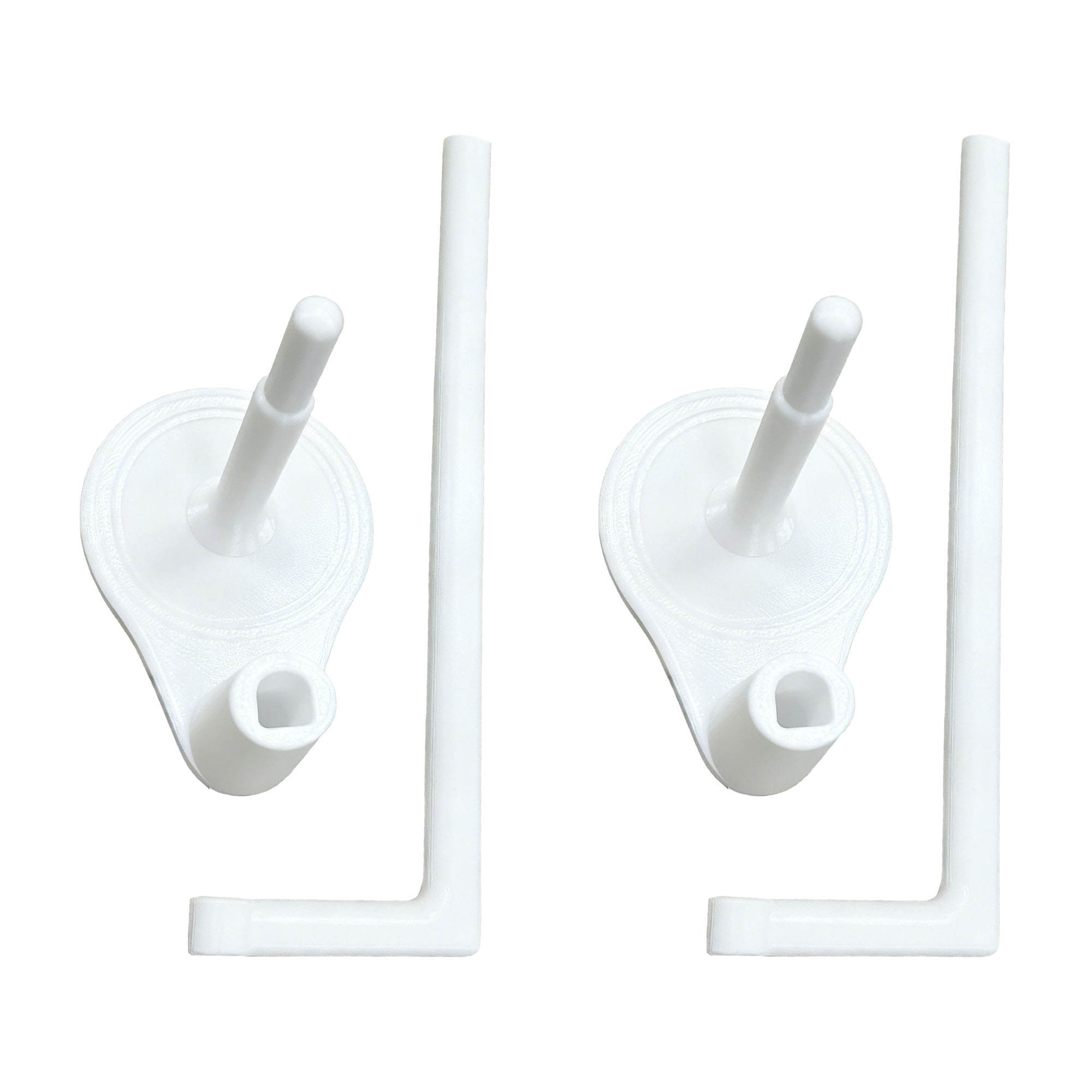 TEMU Kit de couture 4 pièces avec support de bobine de fil vertical blanc - Bobine de grande capacité avec système -emmêlement, support de bobine