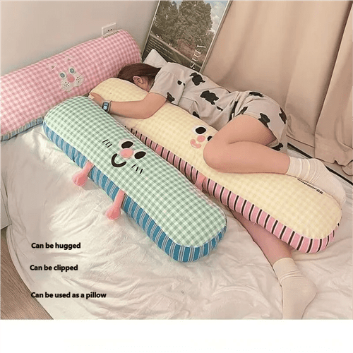 breathable multi functional pillow designed for women suitable for side sleeping used as a footrest and ideal for office