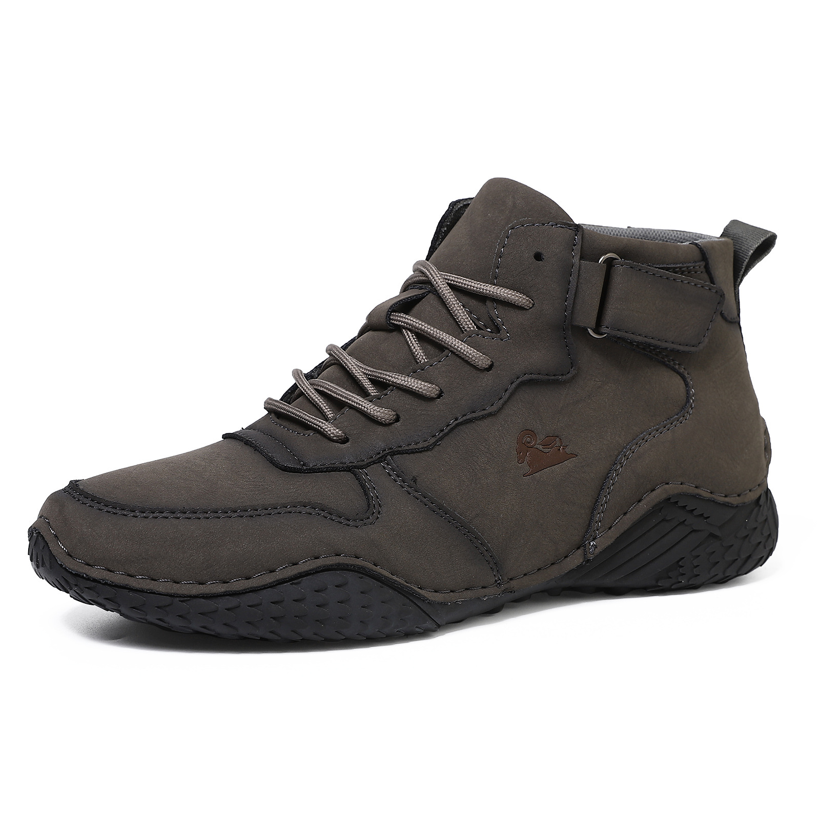 Image of Men's Fashion Boots Large Size New Comfortable Lightweight Breathable Octopus Men's Outdoor Sports High Top Casual Short Boots