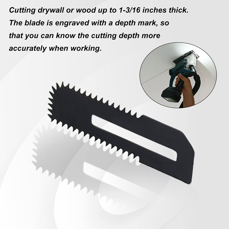 Cut Out Saw Blades Makita Gyprock Saw Makita B-49703 Drywall Cut-out Saw Blade (2 Pack Of Drywall Cut