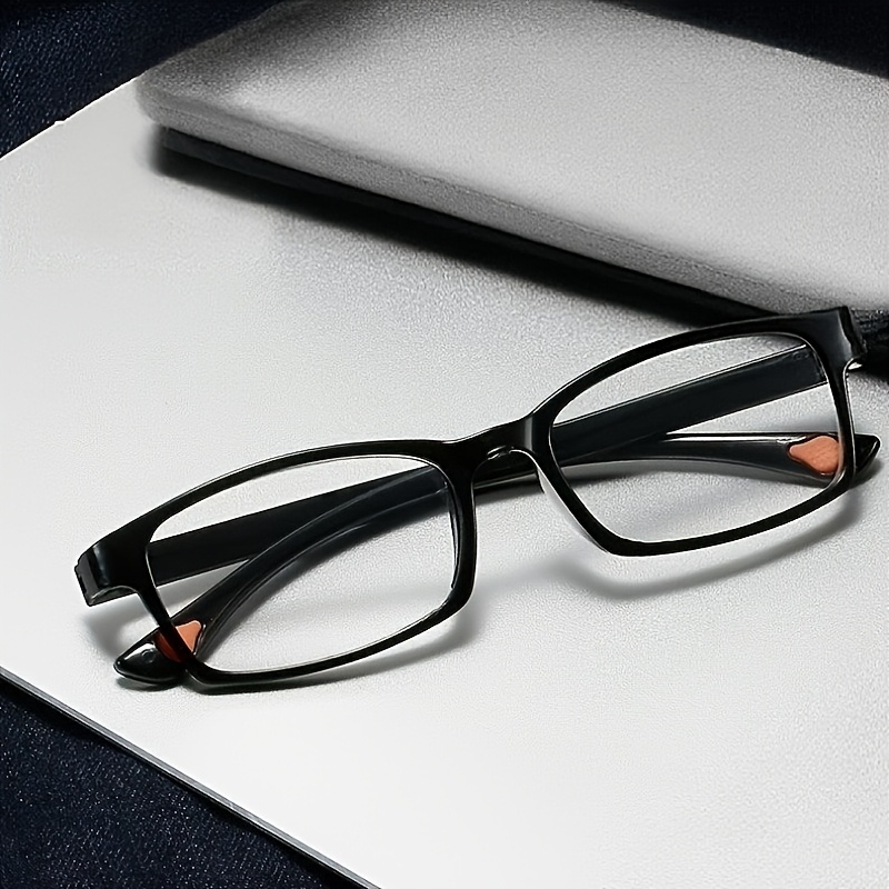 smart glasses with automatic adjustment ultra light retro presbyopia decorative eyewear for middle aged and elderly people suitable for   use made of pc material convenient glasses